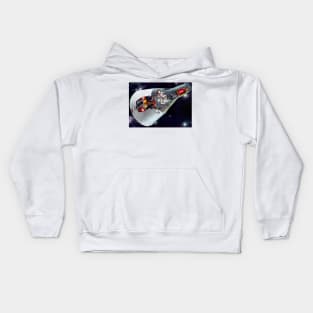 Gemini Lander Concept Art Kids Hoodie